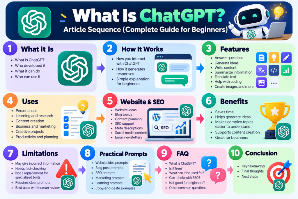 What Is ChatGPT A Complete Beginner’s Guide to Features, Uses, and Benefits in 2026